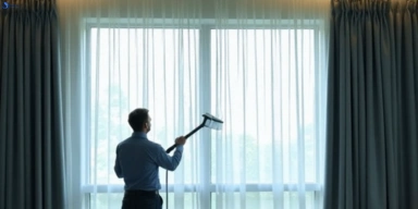 Commercial curtain stain removal service yowie-bay-nsw hotels offices restaurants