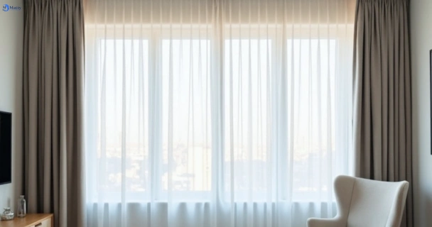Freshly steam cleaned curtains in yowie-bay-nsw QLD